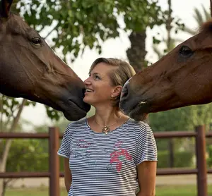 Monica Kubik equine therapy dubai