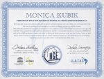 Monica Kubik Horse guided Empowerment certificate