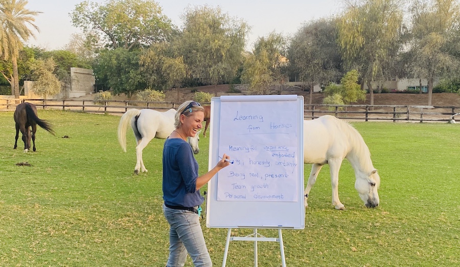 leadership course horses dubai monica EAHAE