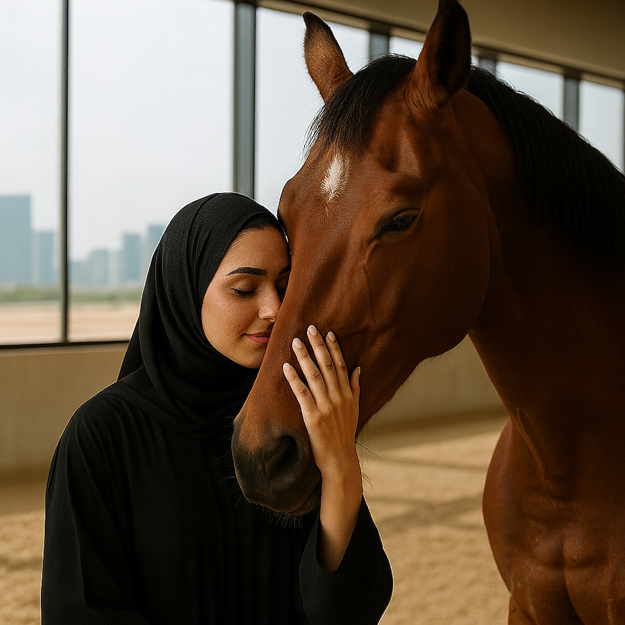 GCC women arab desert climate equestrian planning specialist