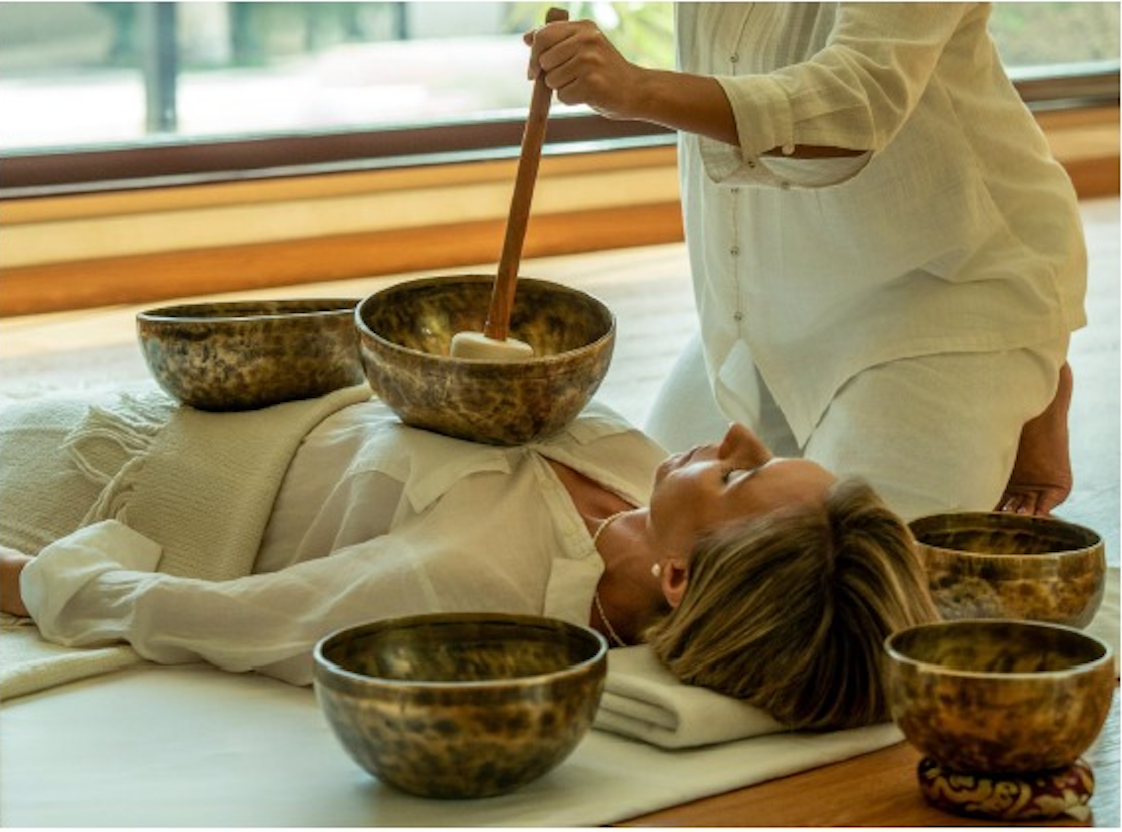 Private sound healing mind body restoration horses dubai